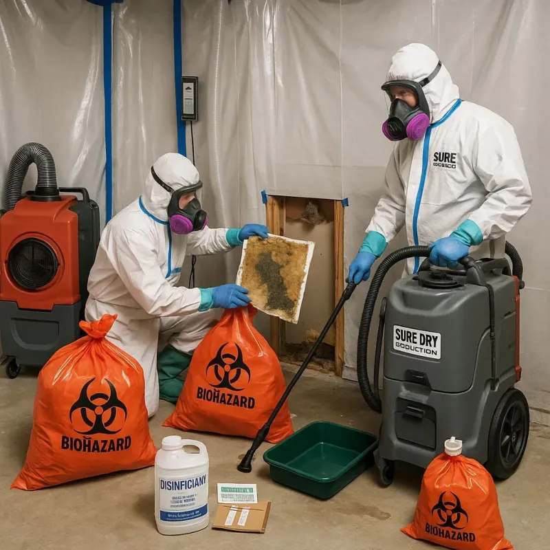 Contaminated Water Handling Protocols process in Perry County, TN