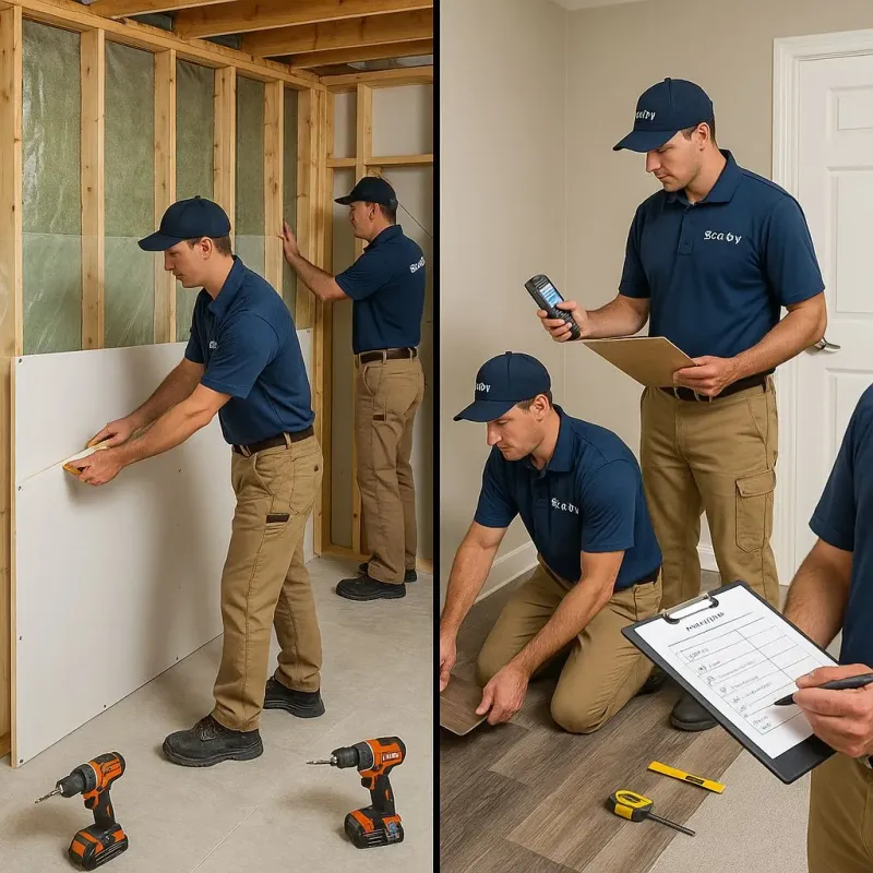 Repairs and Reconstruction process in Perry County, TN